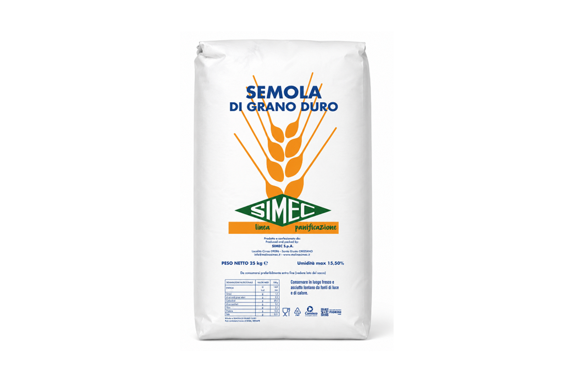 Semola kg 25