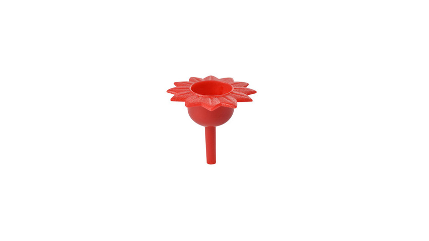 Supporti Candele 1 Anno Rosso pz 100