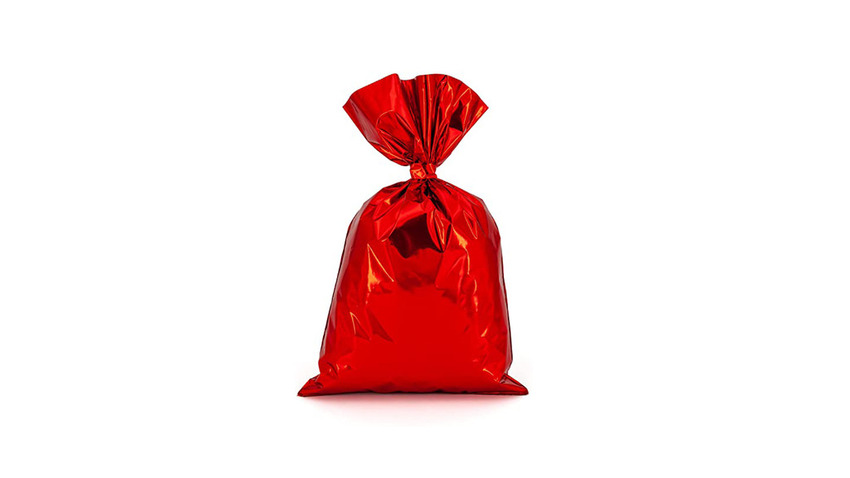Buste Metallizzate Rosse pz 25