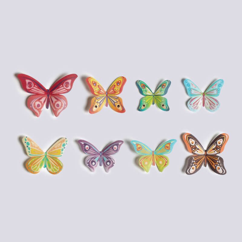 Farfalle 3D in Cialda pz 170