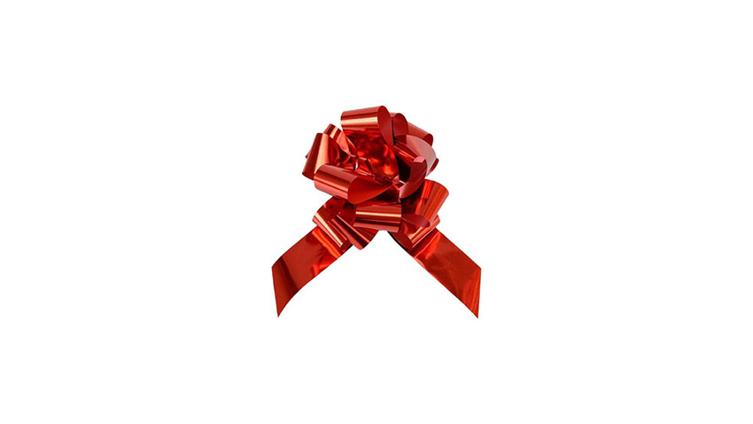 Coccarde 31/C Strip Rosse pz 50