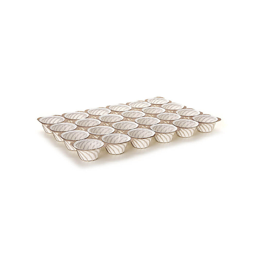 Teglie MUFFIN-24 Basket Bianchi NTS pz 25