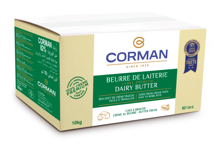 Burro di Latteria 82% M.G. kg 10 - Blocco Unico