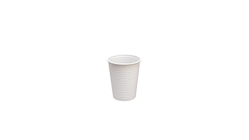 BICCHIERI CAPPUCCINO 200cc BIANCO PLASTICA PZ 30