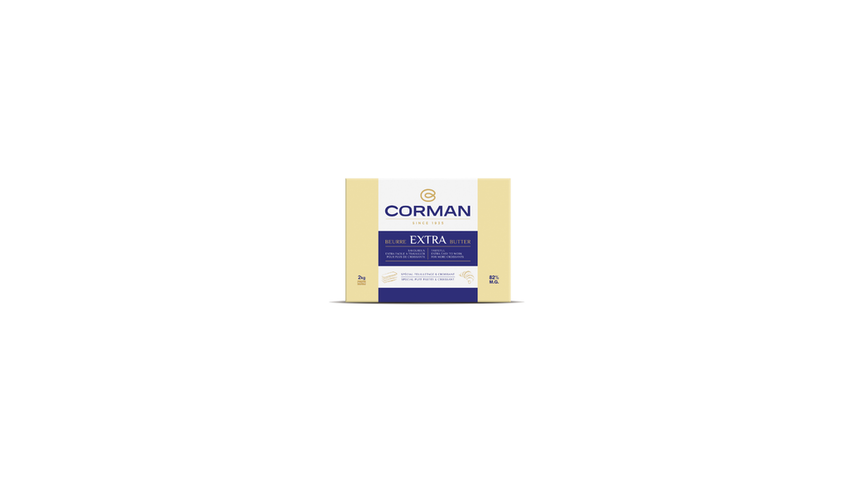 Burro Extra Piatto 82% kg 2X5