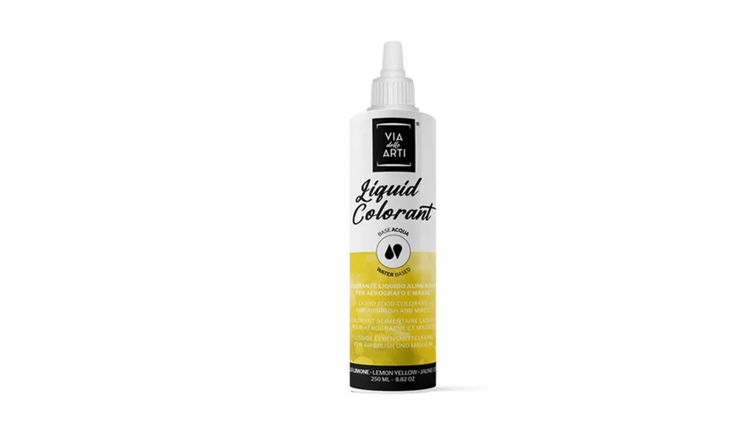 Colorante Liquido Base Acqua Giallo Limone gr 250