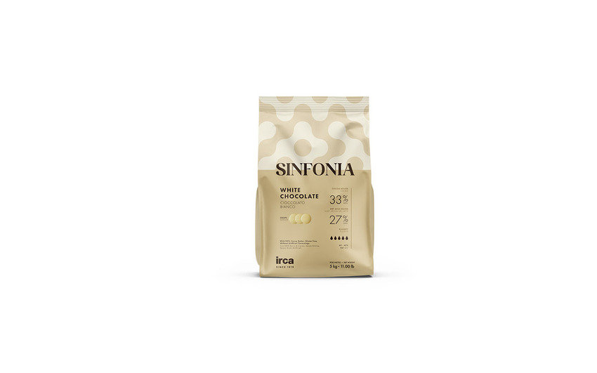 Sinfonia Cioccolato Bianco 33% ct KG. 5X2
