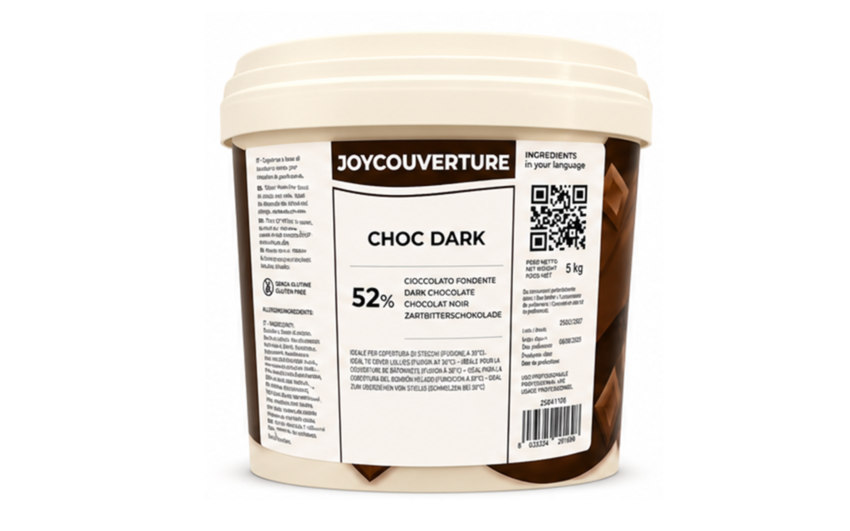 Joycouverture Choc Dark 52% lt kg 5