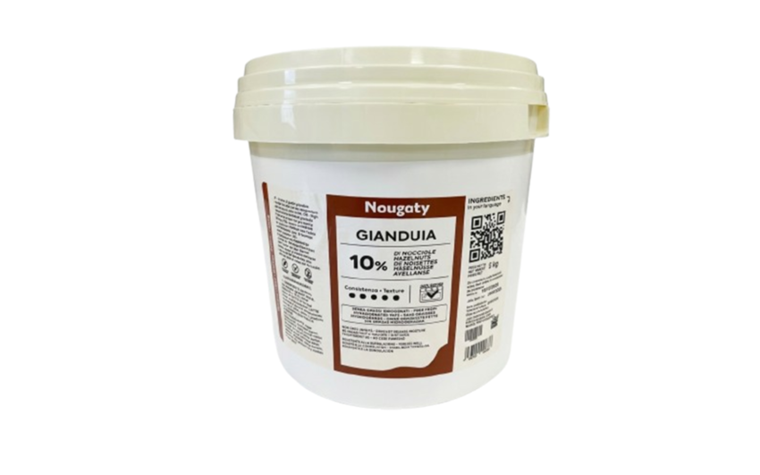Nougaty Gianduia lt kg 5 Irca