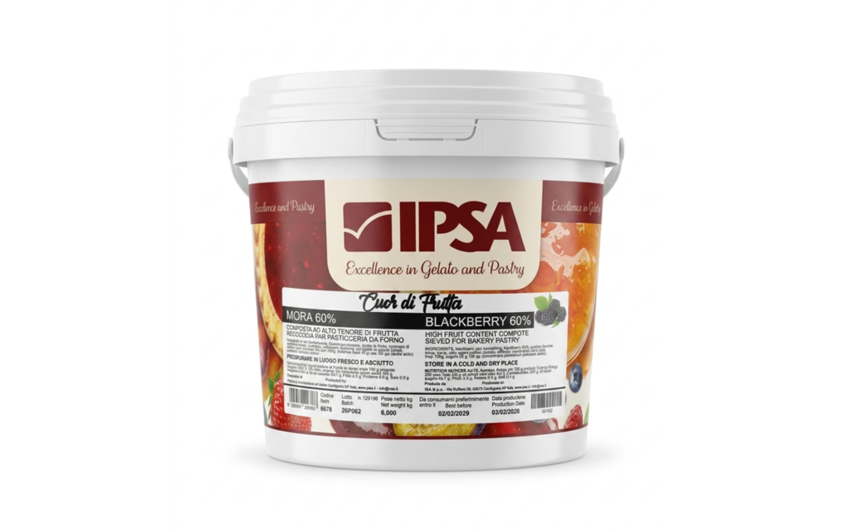 Cuor di Frutta Mora 60% kg 6