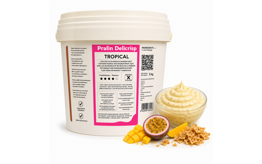Pralin Delicrisp Tropical kg 5