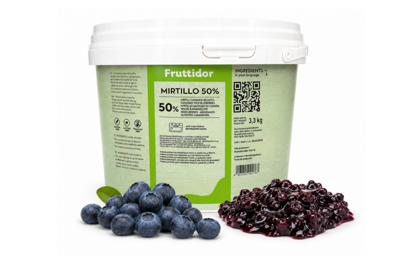 Fruttidor Mirtillo 50% kg 3.3