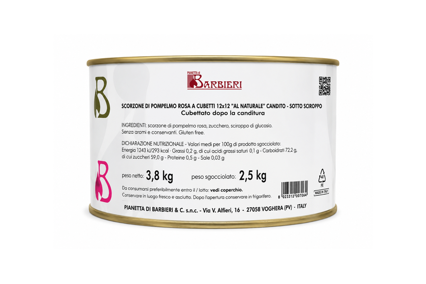 Scorzone Pompelmo Rosa 12X12 kg 3.8