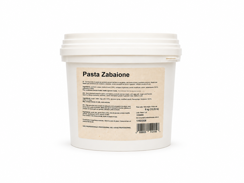 Pasta Zabaione kg 6