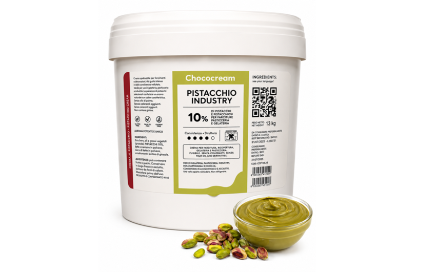 Chococream Pistacchio Industry kg 13
