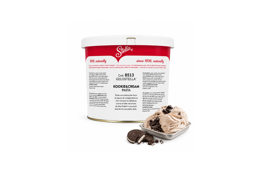 Kookie & Cream Pasta - Gelostella® kg 3