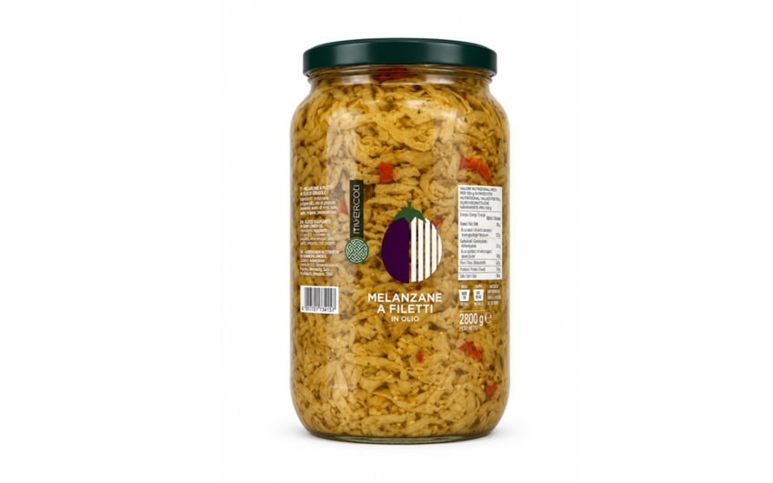Melanzane a Filetti Sottolio kg 3.1